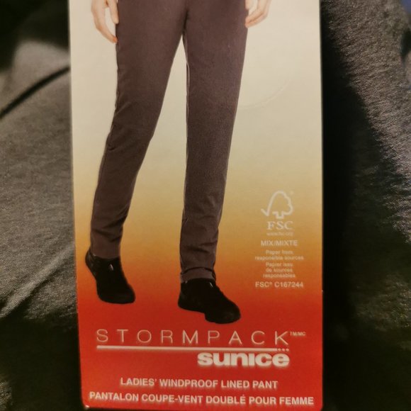 Stormpack Sunice Women’s Windproof Lined Pants (Grey) S/P - Picture 6 of 8